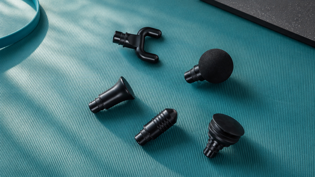Massage gun attachments: how to choose the right massage gun heads for your recovery