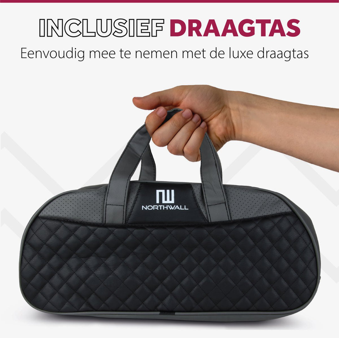 Nekmassage apparaat, infrarood shiatsu massagekussen - Northwalleu