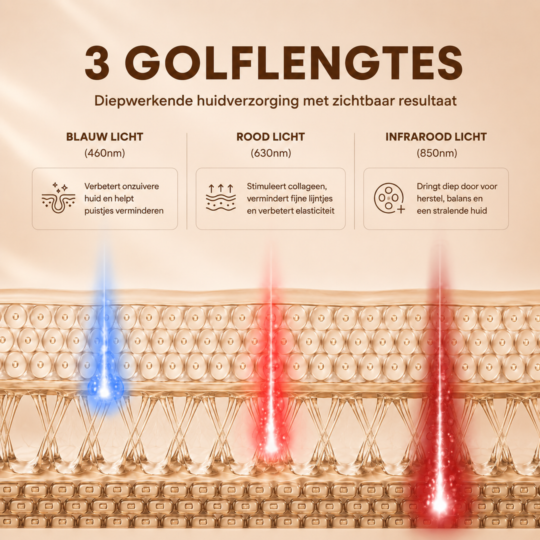 Masque facial NorthMask avec thérapie par lumière rouge
