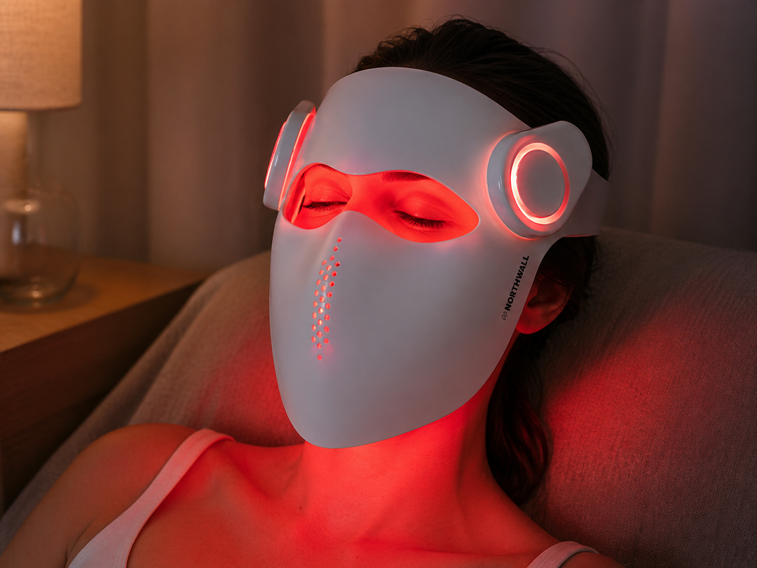 NorthMask-gezichtsmasker met roodlichttherapie
