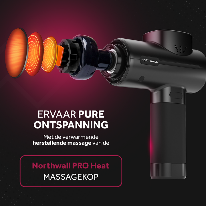 Northgun PRO inclusief Warmte Massagekop - Northwalleu