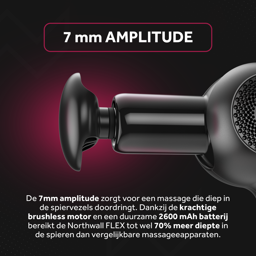 Northgun Flex inclusief warmte massagekop - Northwalleu