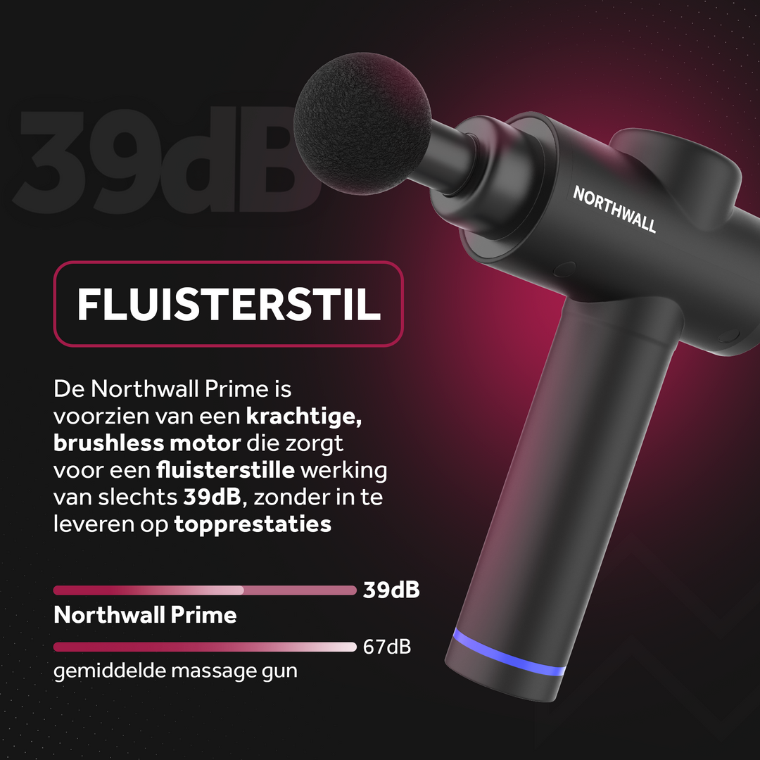 Massage gun Northgun Prime – Krachtig herstel voor sporters