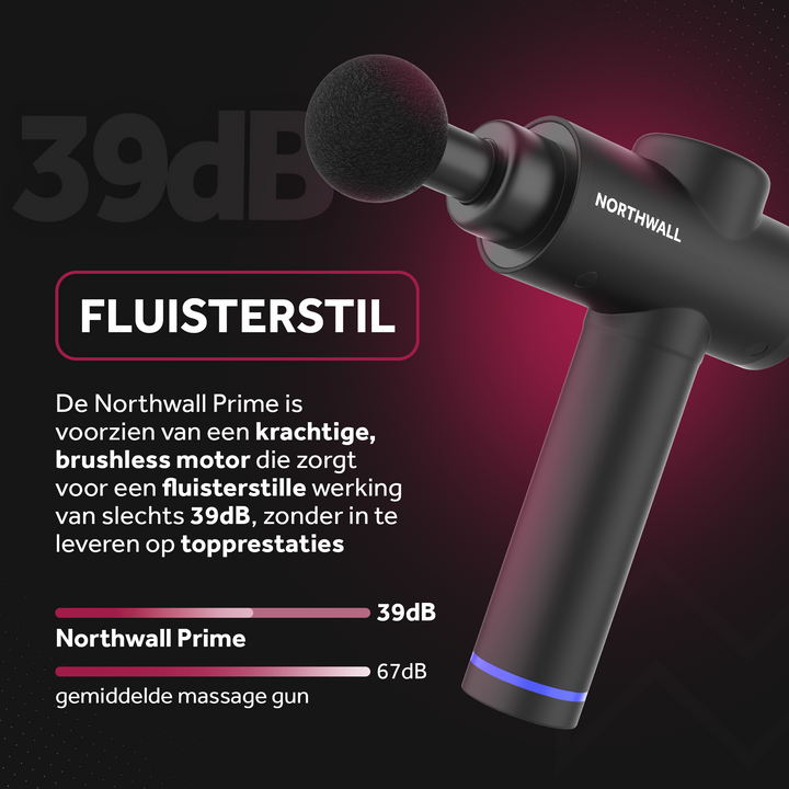 Massage gun Northgun Prime – Krachtig herstel voor sporters