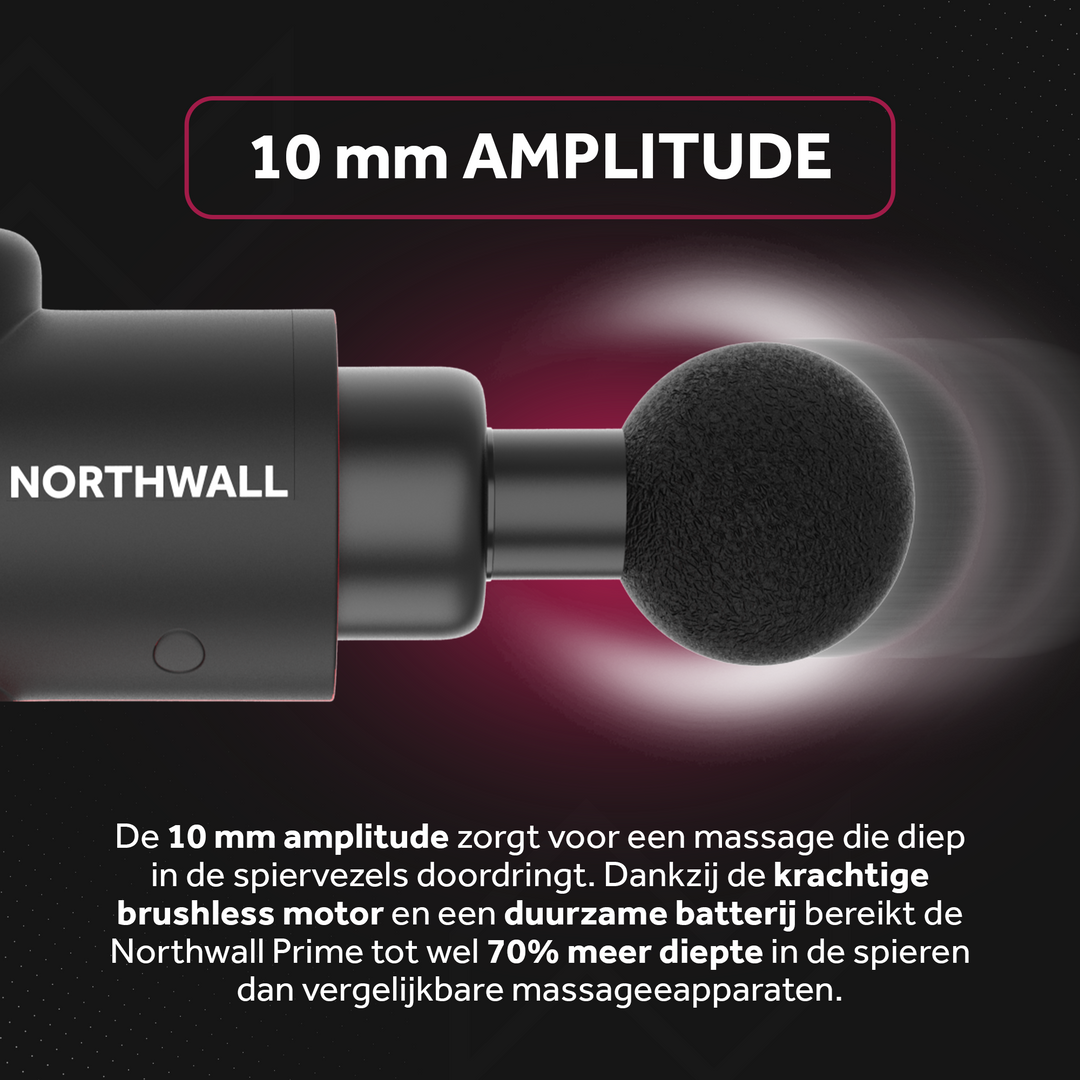 Massage gun Northgun Prime – Krachtig herstel voor sporters
