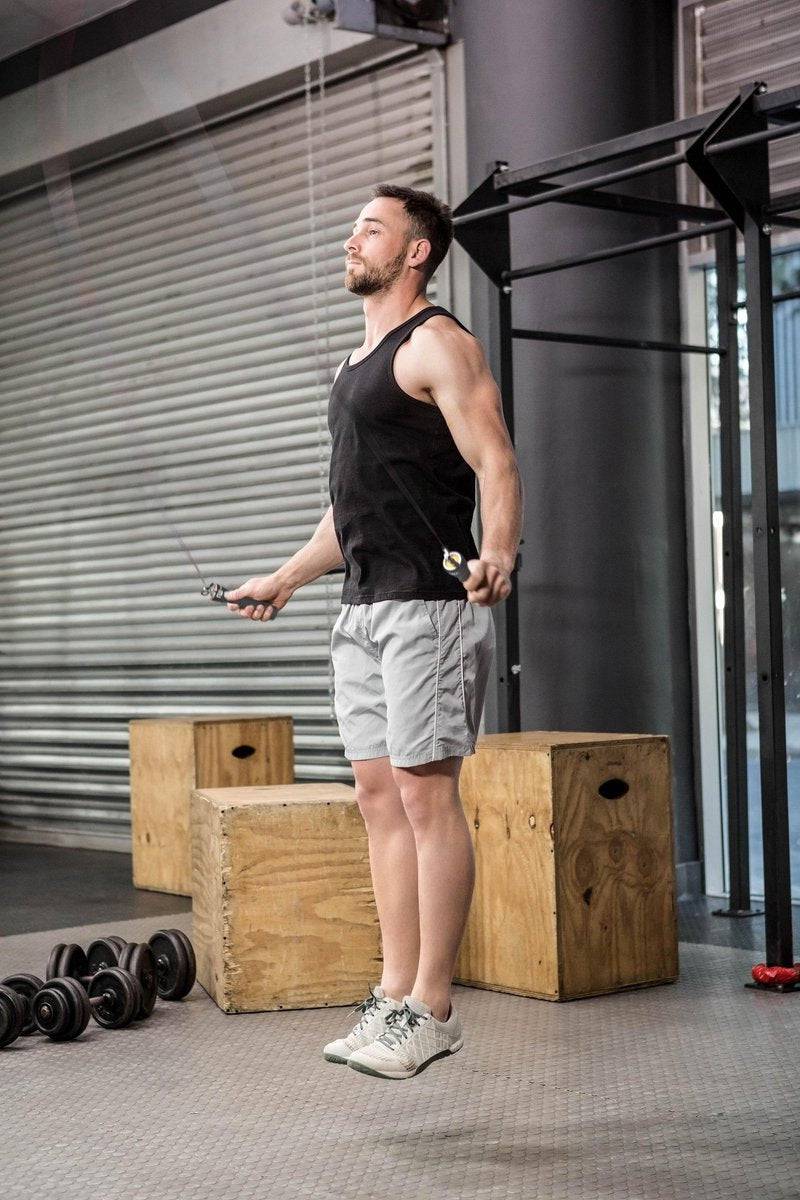 Springtouw - Professioneel Crossfit & Fitness Speed Rope - Jump Rope - Zwart - Northwalleu