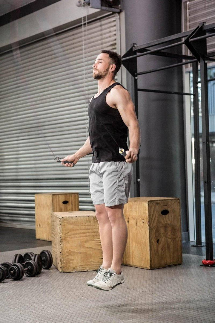 Springtouw - Professioneel Crossfit & Fitness Speed Rope - Jump Rope - Zwart - Northwalleu