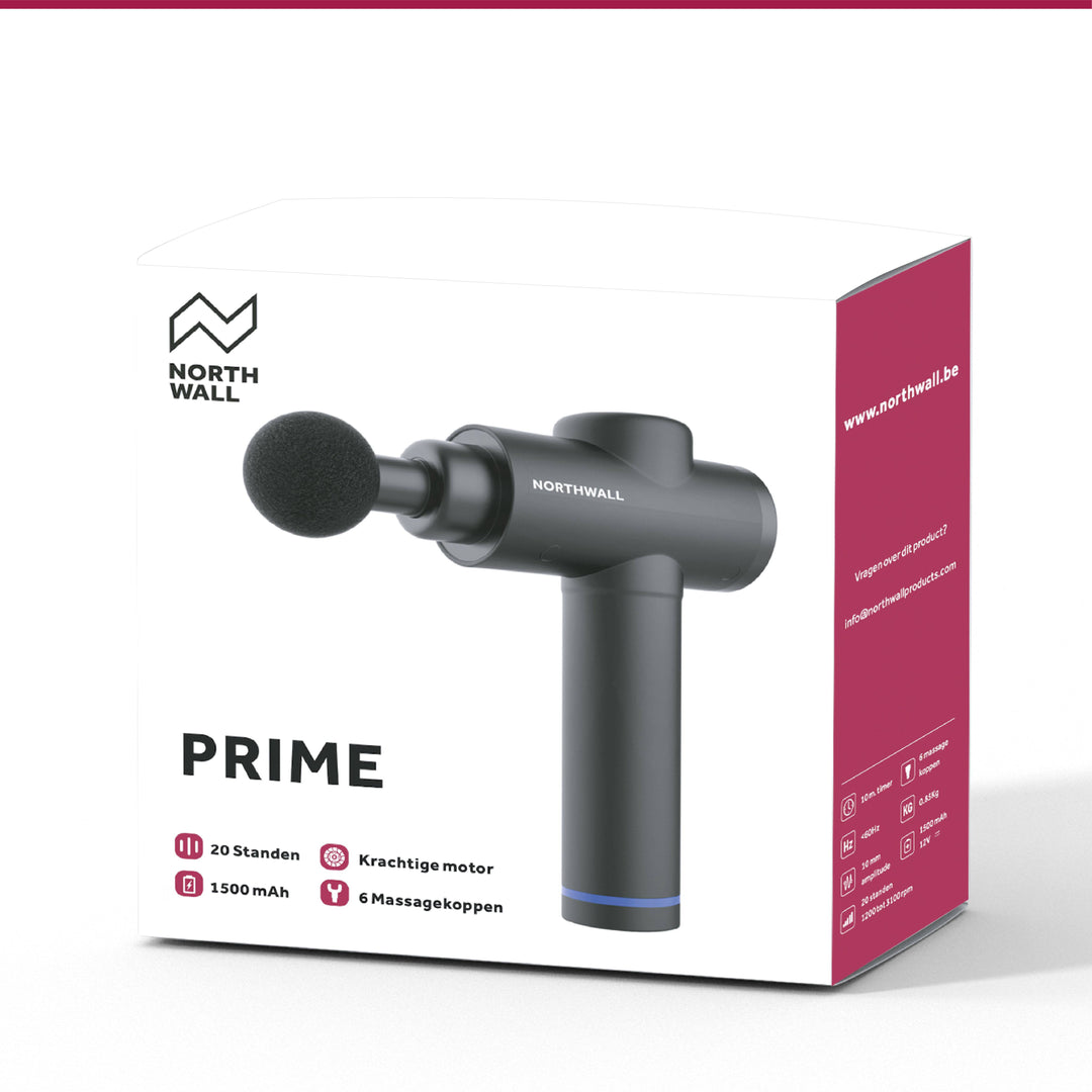 Northgun Prime inclusief warmte massagekop - Northwalleu