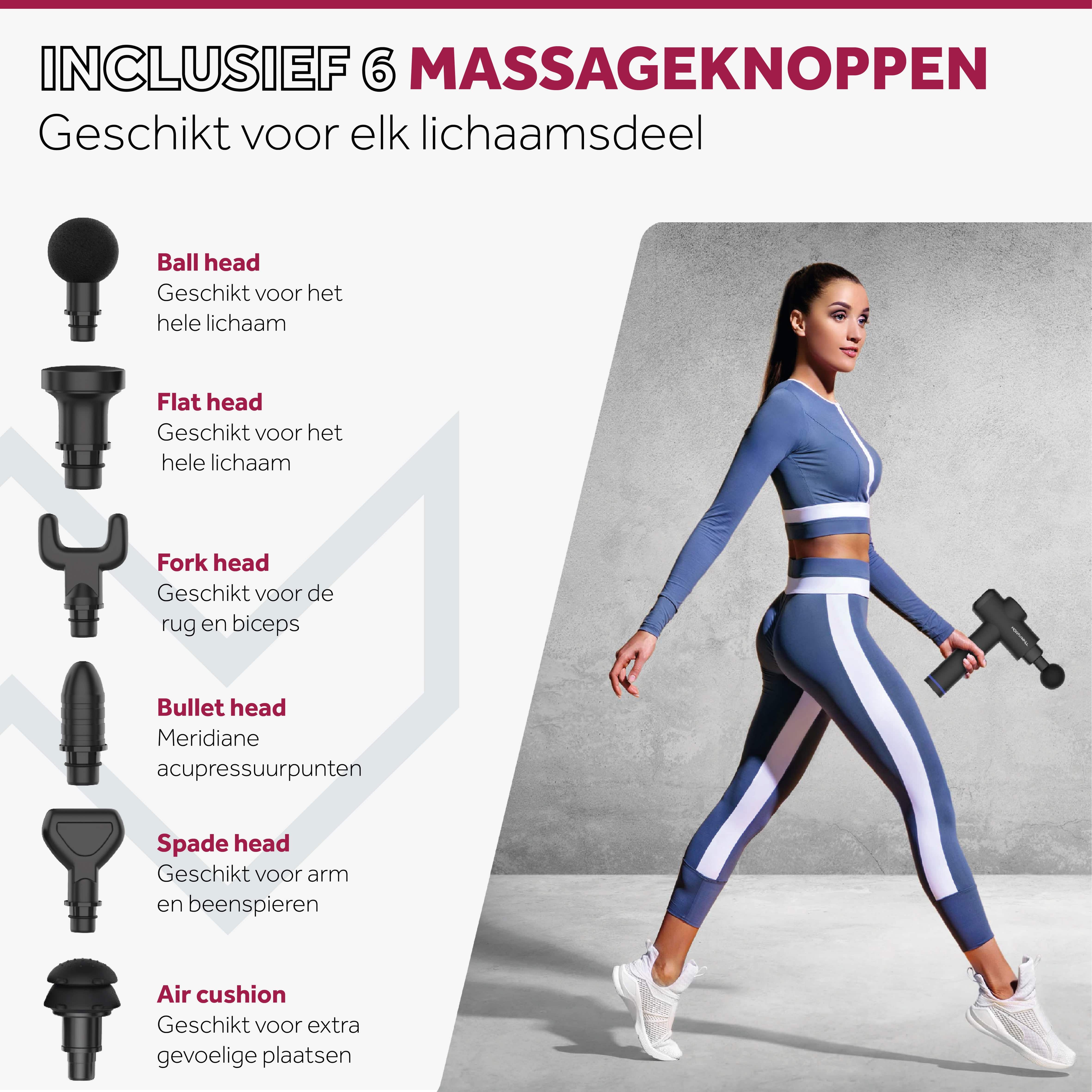 Northgun Prime inclusief warmte massagekop