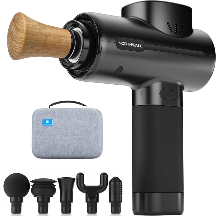 Northgun PRO inclusief eikenhouten massagekop - Northwalleu