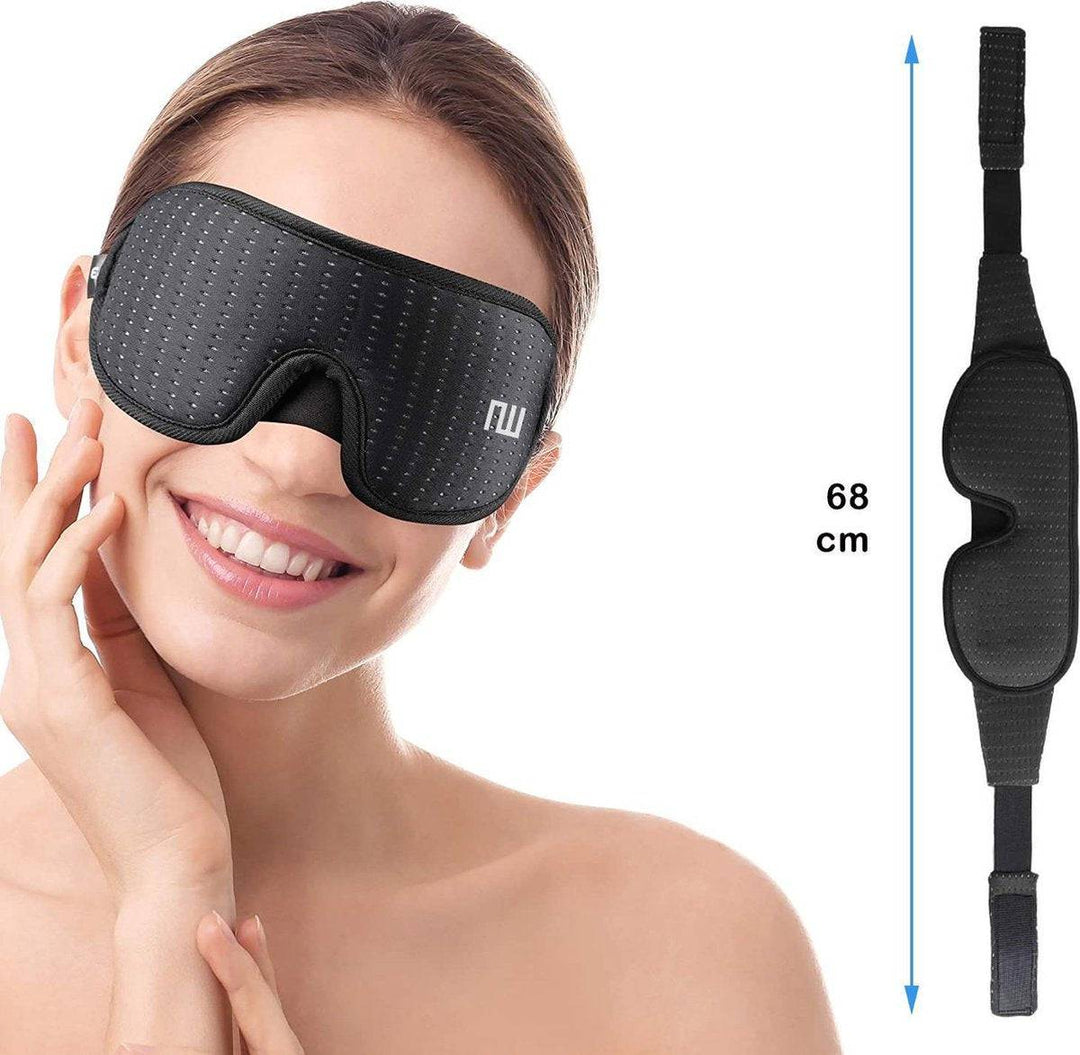 Slaapmasker 100% Verduisterend met Opbergzakje - Northwalleu